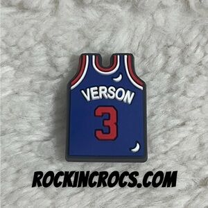 Basketball Croc Charm